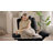Labelle 24.8'' W Cross-Legged Office Chair with Flip-up Arms, Ergonomic Swivel Executive Chair With Headrest-476045184