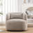 Jaydin 34" Wide Boucle Upholstered Swivel Armchair-1980456829
