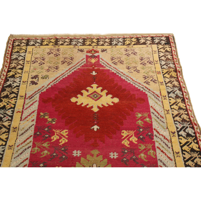 One-of-a-Kind 3'3" X 5'7" Hand Knotted Area Rug