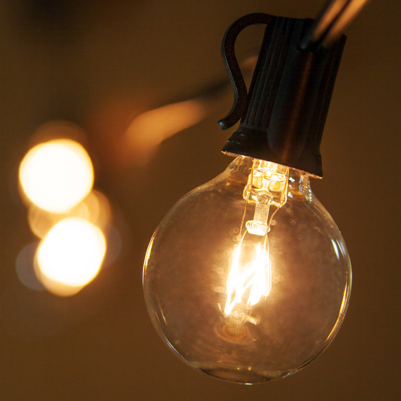 Guirlande de 15 lumières sphériques 15 pi