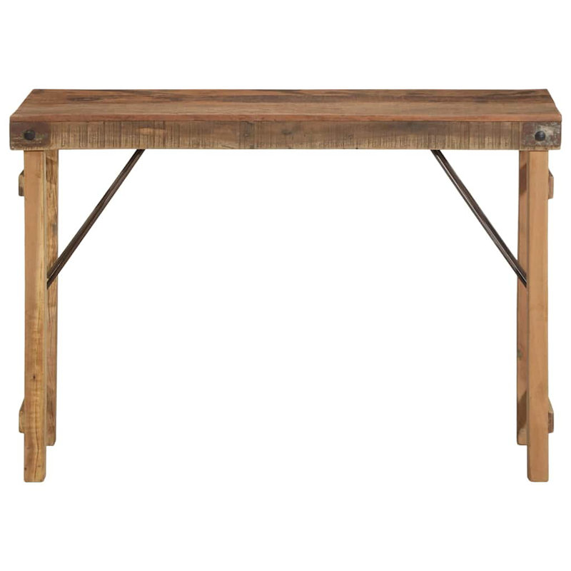 110cm Solid Wood Console Table