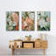Bouquet Scatter I, reproduction sur toile 3 pièces-91891198-91891199