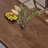 Simple Rectangular Brown Solid Wood Dining Table-1296083267