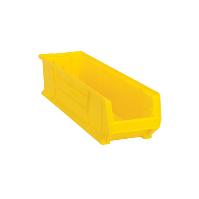  QUS970YL HULK Heavy Duty Part Organizer Yellow Bins 30" L x 9" W x 7" H 6 Pack