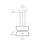 Totem 2 - Light Geometric LED Pendant