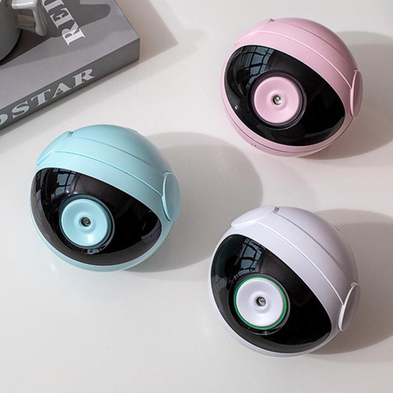 Humidificateur de table musical avec lumière DEL, Rose