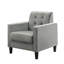 Ensemble de salon en velours avec accoudoirs et table de bout-121843529