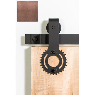 Ensemble de quincaillerie pour porte de grange simple standard Sprocket Premium
