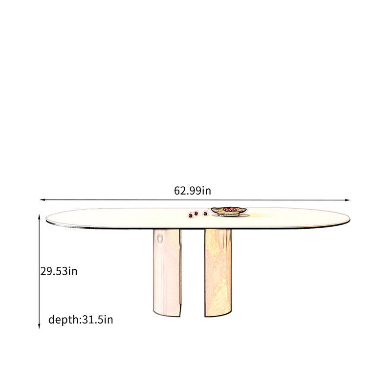 Hingle, H 29,53 po x L 62,99 po x l 31,5 po