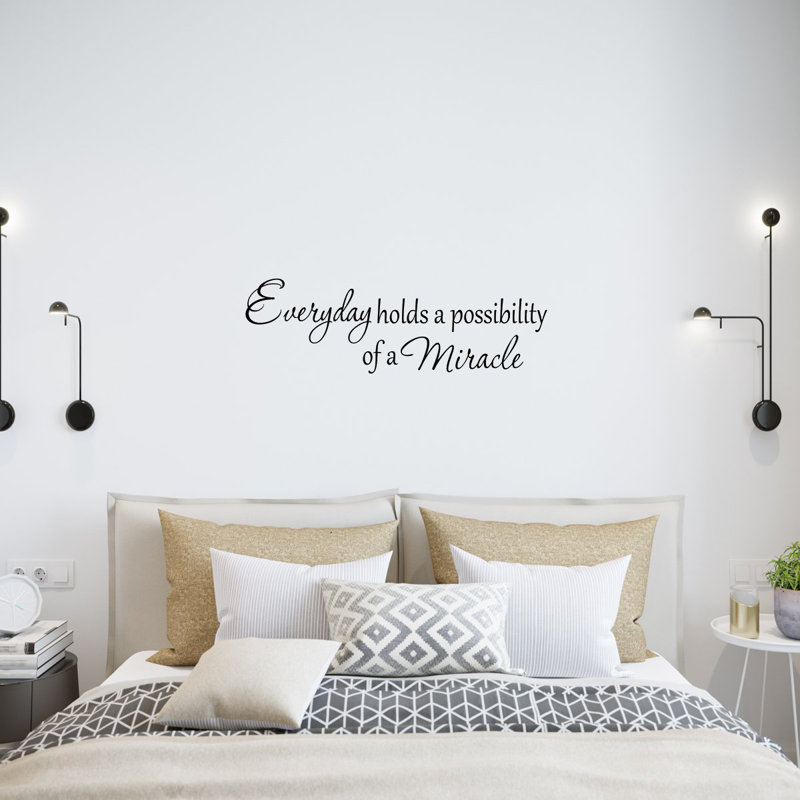 Dorning Text & Numbers Wall Decal