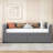 Twin Size Upholstered Daybed With Ergonomic Design Backrest And 2 Drawers-114677729