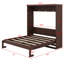 Lit escamotable compact se pliant dans une armoire pour les petits espaces-1245306830-1245306825