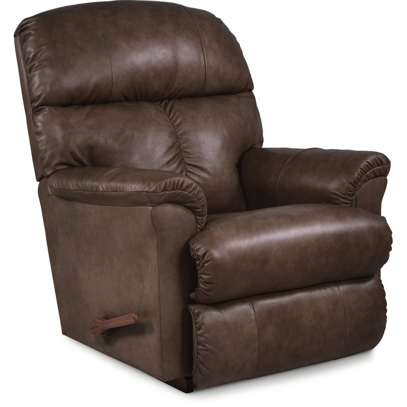 Fauteuil inclinable Reed, Cuir beige assorti, Manuel