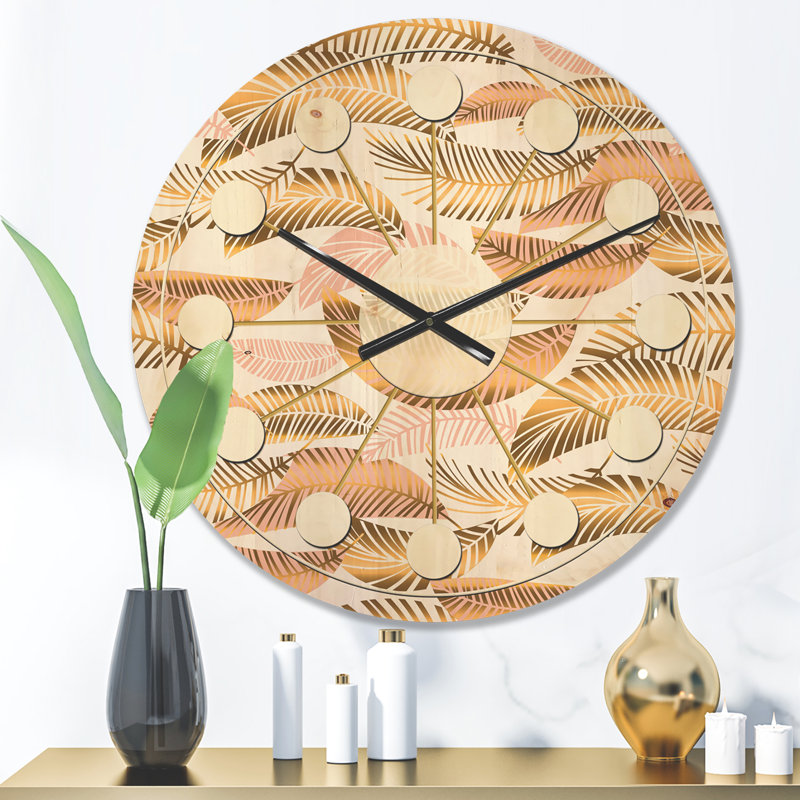 Horloge murale Mid-Century, Moyenne