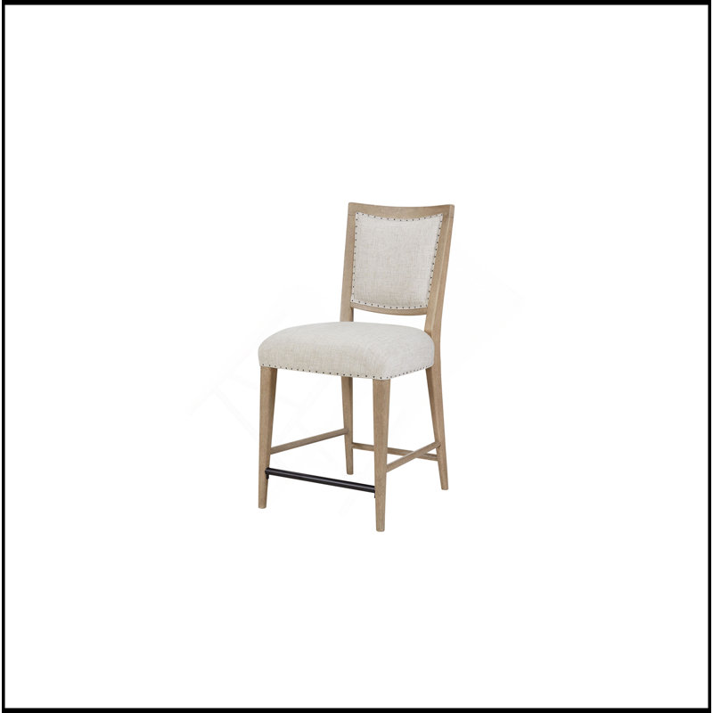 Ensemble de 2 tabourets de comptoir au fini couleur sable