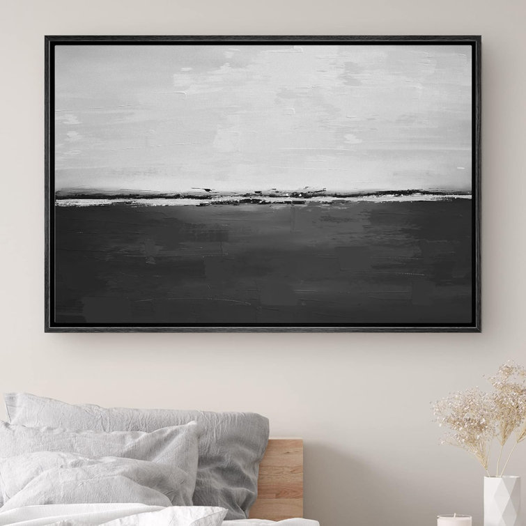 Old Wooden Fishing Boat Black And White Canvas Poster Bedroom Decor Sports  Landscape Office Room Decor Gift,Canvas Poster Wall Art Decor Print Picture