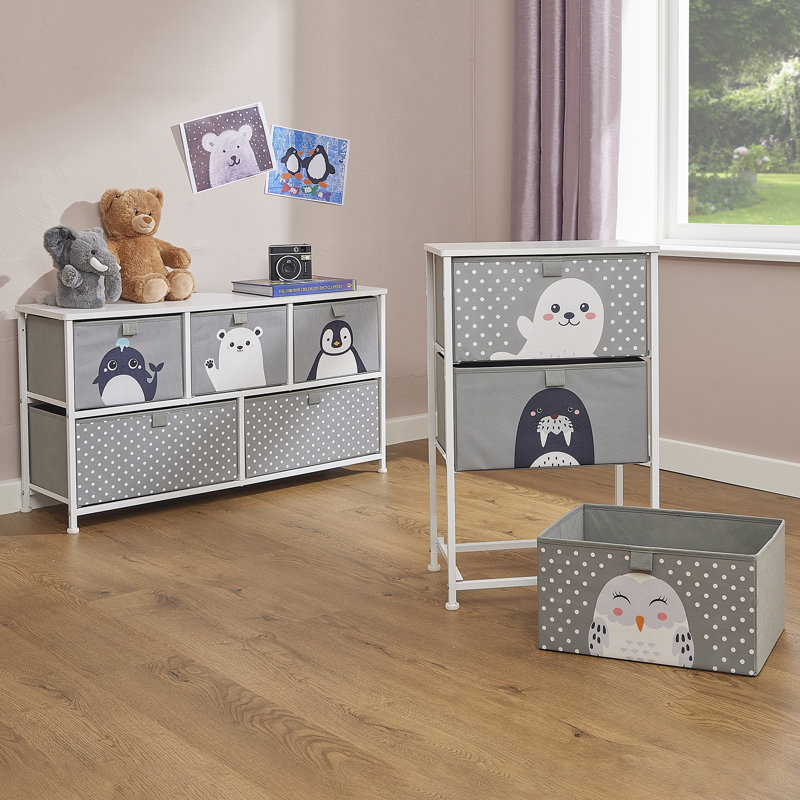 Arctic 3 Drawer Storage Chest