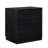 Minimalist Textured Rounded Corner 2-drawer Nightstand-288559466