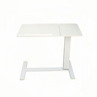 Overbed Bedside Desk, Mobile Rolling Laptop Stand Tilting Overbed Table With Wheels, Height Adjustable Tray Table For Laptop Bed Sofa Side Table, Bedside Table