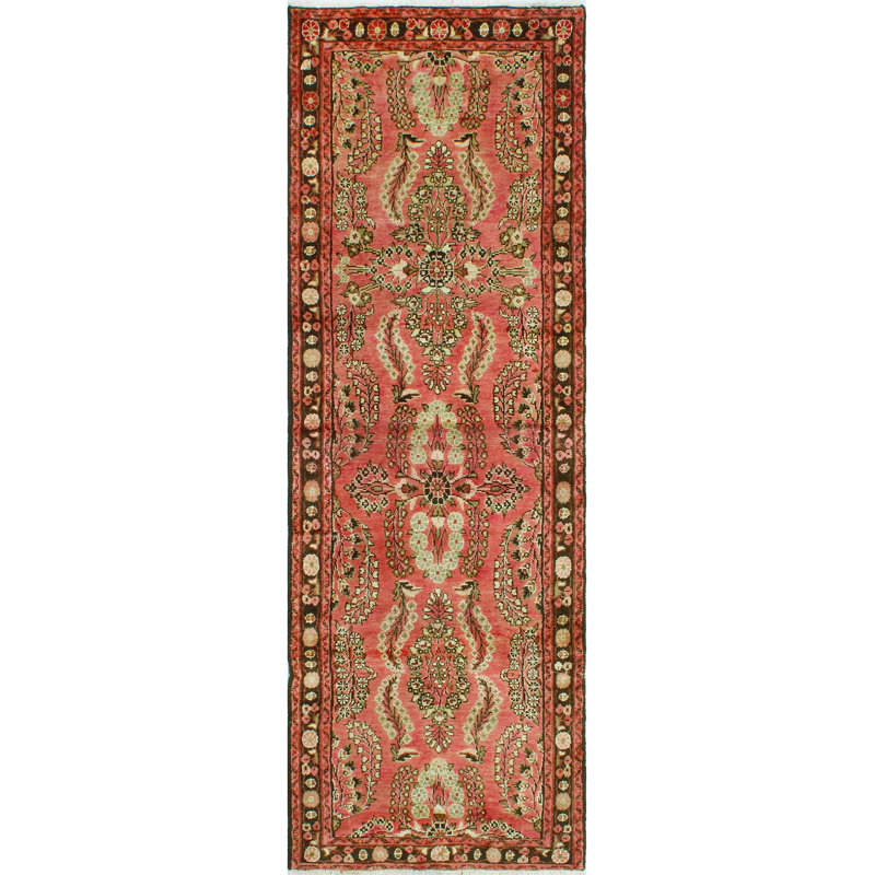 Khusbu Distressed Hristun Rust Runner
