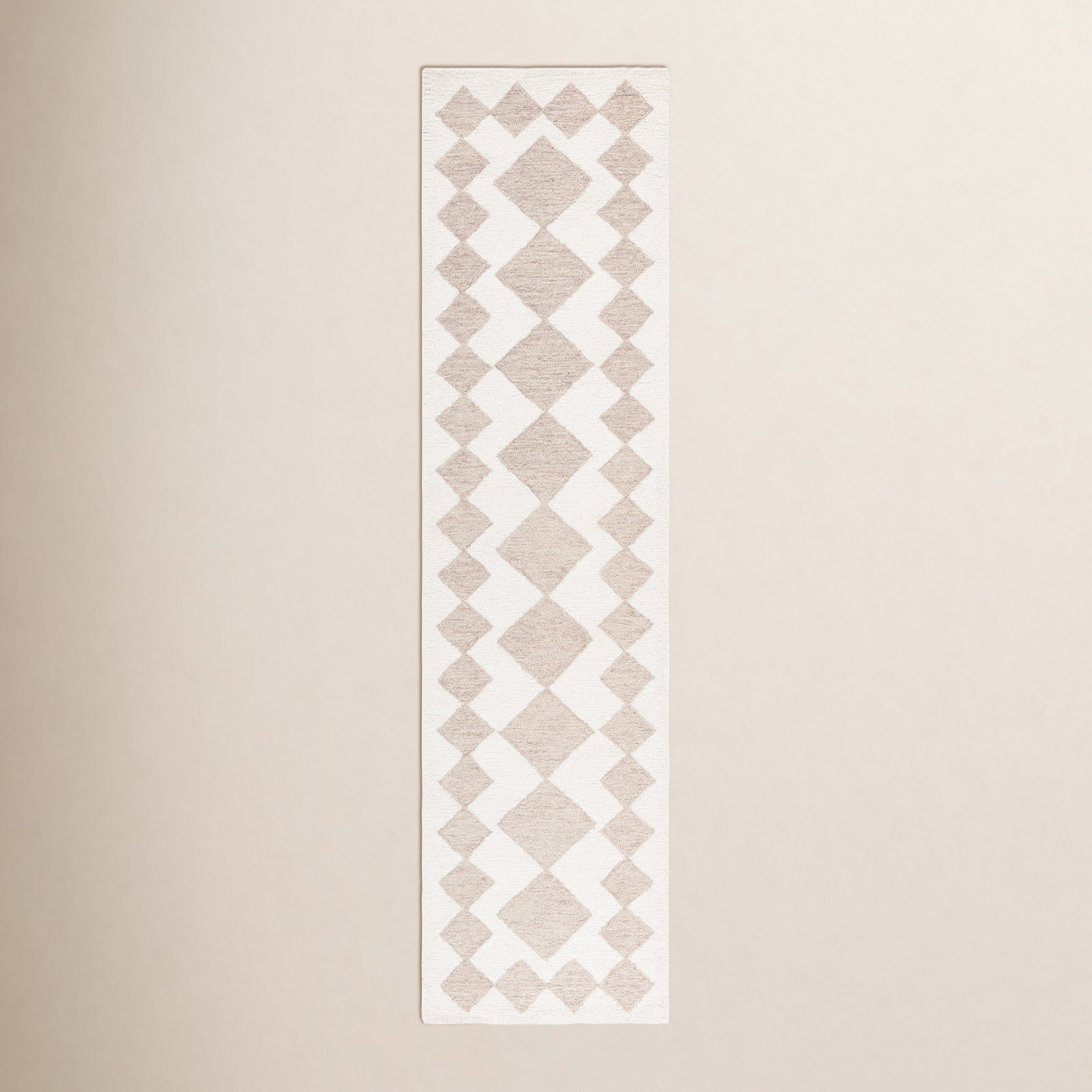 Claude Hand-Tufted Geometric Rug, Runner 2'3" x 9'