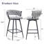 Ensemble de 2 tabourets de bar pivotants-617486368-617486374