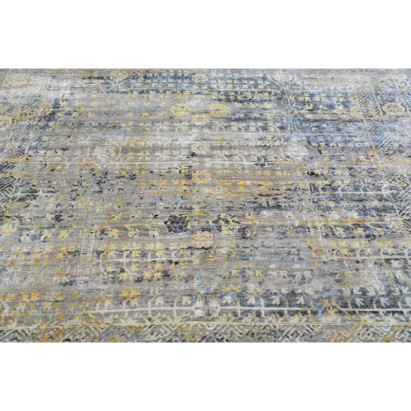 Abstract Area Rug, Rectangle 5' x 8'