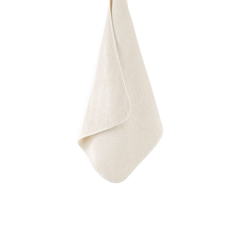 Bee Waffle Waffle Towel, Natural, Medium, Hand Towel 1-Pack