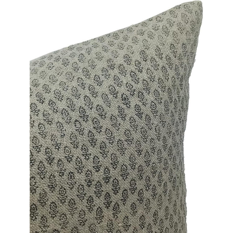 Linen Lumbar Indoor/Outdoor Pillow Cover, 14" x 20"