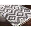 Tapis noir / gris clair / crème Elwell-1007509345