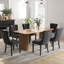 Ensemble de salle à manger rectangulaire à double piédestal avec table de salle à manger de style crème-1947038666-1947038668-1947038711