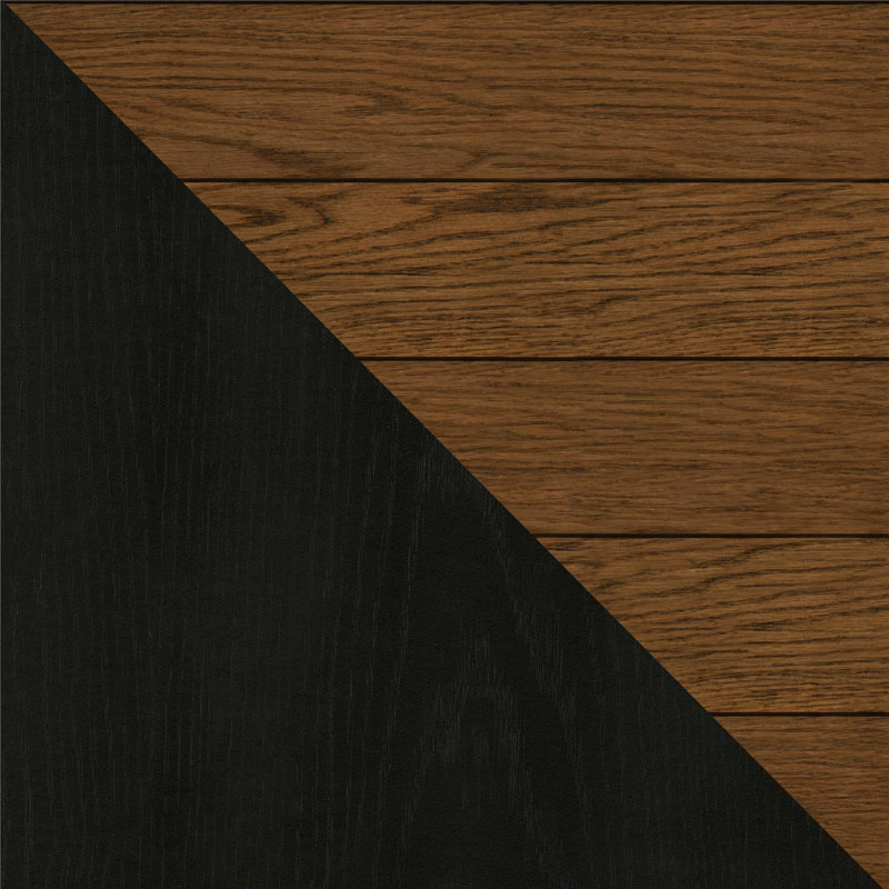 Reznor Nightfall Oak Square End Table with Open Cubby