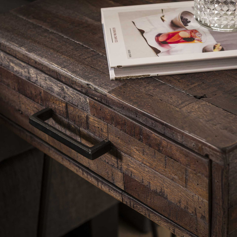 Permenter 45cm W Steel Bedside Table