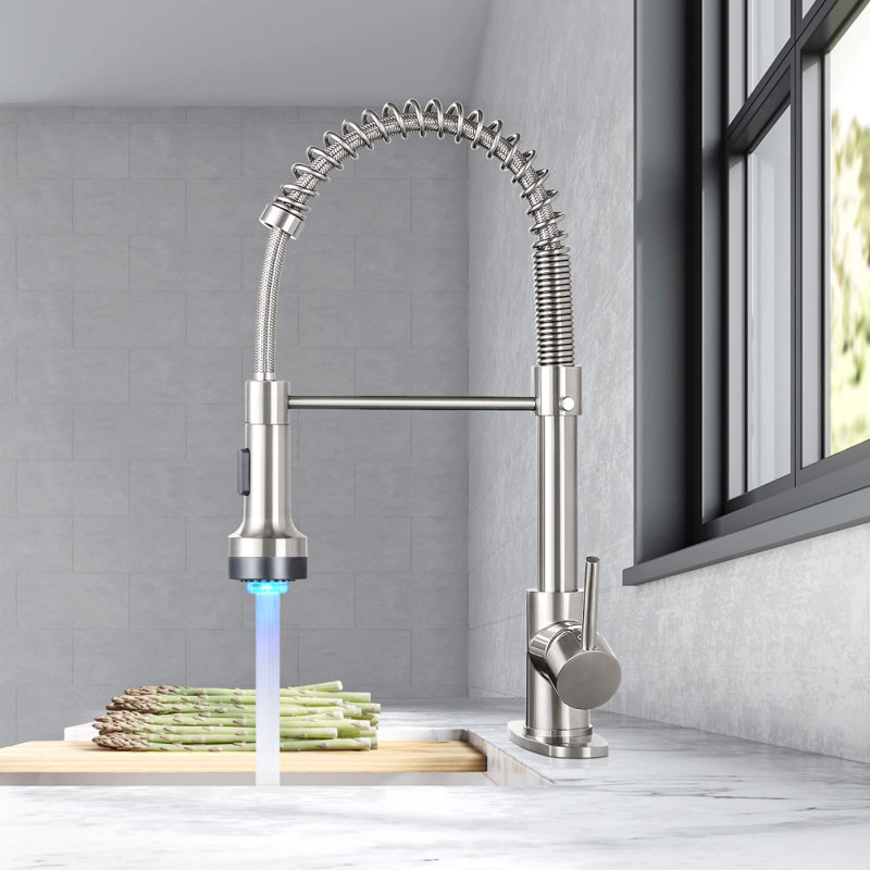 XWSI Pull Down Touch Kitchen Faucet