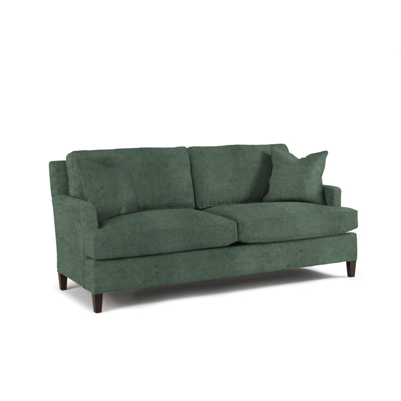 Bower Sofa, Emerald Polyester, Legends