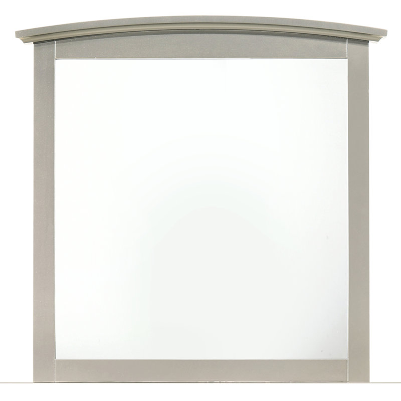 Elegant Silver Champagne Wall Decor Mirror