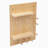23.62*15.75Inch Wall Mounted Wooden Display Board Rectangular Pegboard Panel Kits