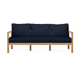 Classic Teak Sofa - Charcoal