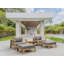 Palermo Outdoor 11 - Piece Teak Conversation Set-1300574862