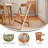 Commercial Grade Solid Wood Portable Folding Dining Chair-1429364531