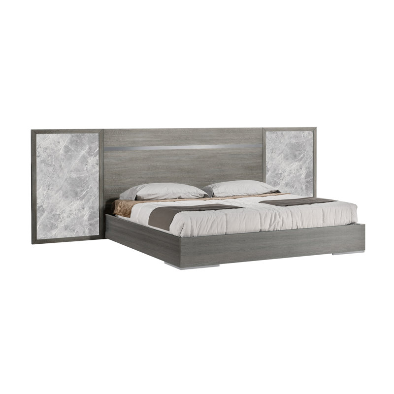 Lit à panneau Aracelie, Très grand