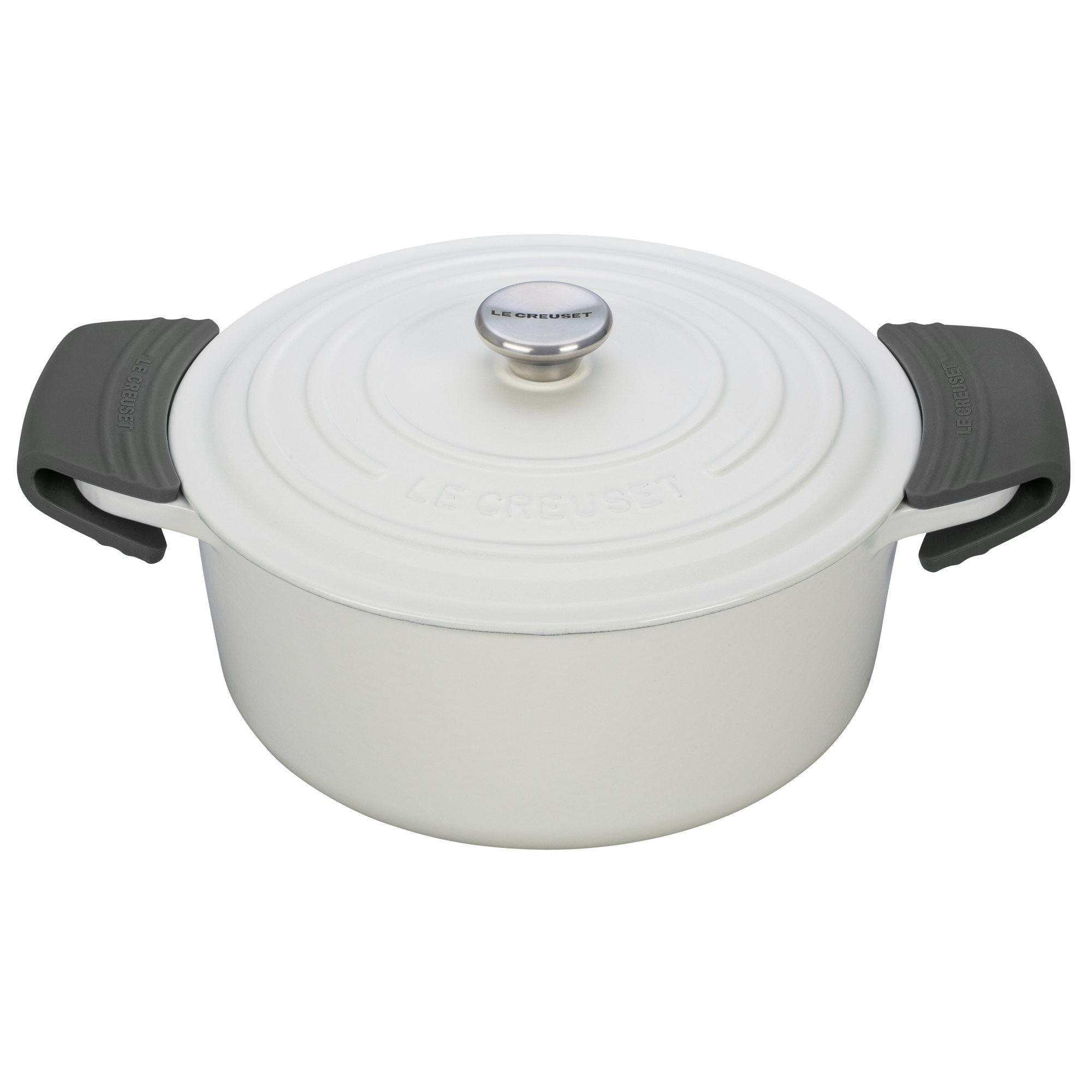 Silicone Pot Grips Set, Oyster