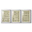 Heraldic Crowns & Coronets II - Impression personnalisée de qualité supérieure avec passe-partout - 3 pièces-977664228-977664221