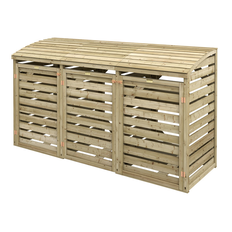 Wooden Single Bin Store