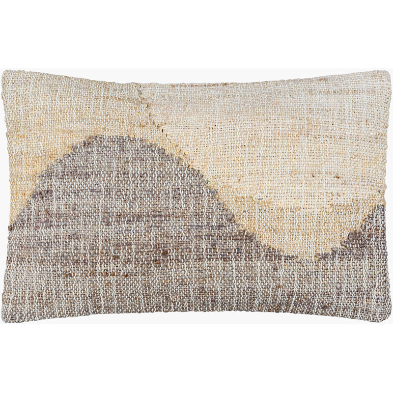 Sookie Accent Lumbar Pillow Cover, Black/Tan/Beige