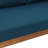 Claremont 3-Seater Acacia Wood Outdoor Daybed With Water-Resistant Cushions | Weather-Resistant Slat Panel Patio Daybed-243991291-243991271