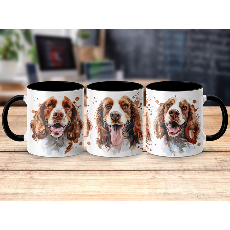 Ceramic Coffee Mug, Black, 2
