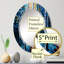Miroir mural Blue Forest-540795825