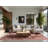 Soft Plush Everitt Easter Modern & Contemporary Abstract Area Rug in Beige – Rose Binding-1016360692