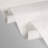 Semi-Sheer Single Rail Panel Track Extendable 36"-58"W x 94"H, Panel width 23.5"-120880265-120880267